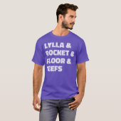 Bewaker van de Galay 80s meisje T-shirt (Voorkant volledig)