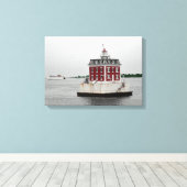 Bewaker van de haven canvas afdruk (Insitu (Houten vloer))