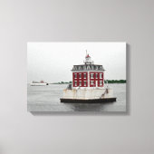 Bewaker van de haven canvas afdruk (Voorkant)