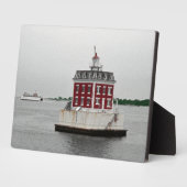 Bewaker van de haven fotoplaat (Zijkant)