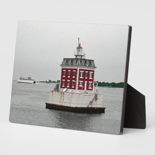 Bewaker van de haven fotoplaat (Zijkant)