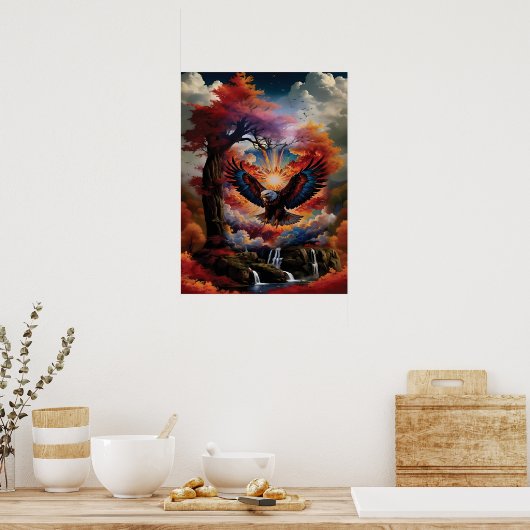 Bewaker van de Hemel Poster (Keuken)