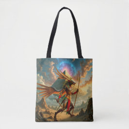 Bewaker van de Hemelpoort – Anubis Tote Bag