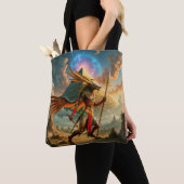 Bewaker van de Hemelpoort – Anubis Tote Bag (Dichtbij)