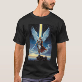 Bewaker van de Hemelse Poort Aartsengel Michael T-shirt