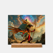 Bewaker van de Hemelse Poort – Anubis Acryl Bord (Voorkant)