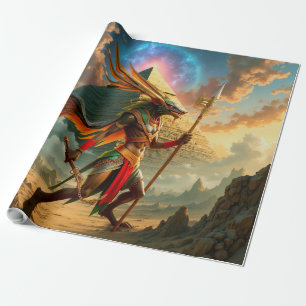 Bewaker van de Hemelse Poort – Anubis Cadeaupapier