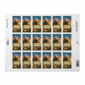 Bewaker van de Hemelse Poort – Anubis Etiket (Full Sheet)