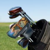 Bewaker van de Hemelse Poort – Anubis Golfheadcover (Insitu)