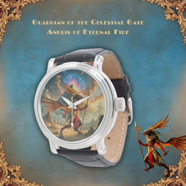 Bewaker van de Hemelse Poort – Anubis Horloge (Creator heeft geüpload)