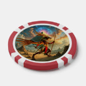 Bewaker van de Hemelse Poort – Anubis Poker Chips (Enkel)