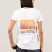 Bewaker van de herfstdromen | Custom Herfst Gift v T-shirt (Achterkant)