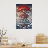 Bewaker van de Kasteelboom Poster (Keuken)