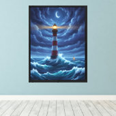 Bewaker van de Nacht Canvas Afdruk (Insitu (Houten vloer))