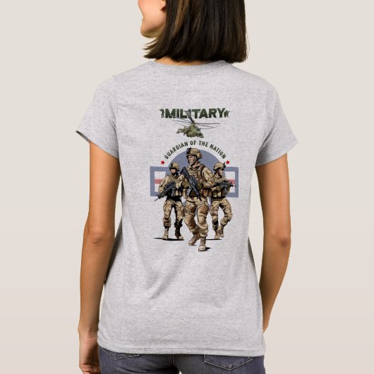 Bewaker van de natie | Dames T-shirt (Achterkant)