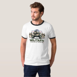 Bewaker van de Natie | Mannen Ringer T-shirt