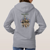 Bewaker van de Natie | Vrouwen Hoodie (Achterkant)