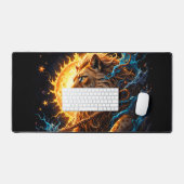 Bewaker van de Solaire Drempel – Leeuw van Balans  Bureaumat (Keyboard & Muis)