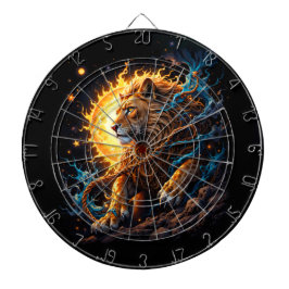 Bewaker van de Solaire Drempel – Leeuw van Balans Dartbord