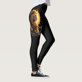 Bewaker van de Solaire Drempel – Leeuw van Balans Leggings