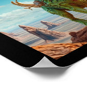 Bewaker van de sterren, hart van een pup poster (Hoek)