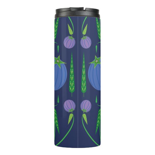 Bewaker van de thermische reiswieg van bosbessen thermosbeker (Achterkant)