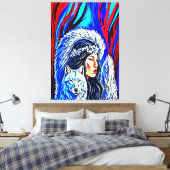 Bewaker van de Vorst Canvas Afdruk (Insitu (Slaapkamer))