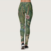 Bewaker van de wetlands: Geborduurde krokodil Leggings (Achterkant)