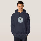 Bewaker van de Zuidpool Antarctica Vlag Hoodie (Voorkant volledig)