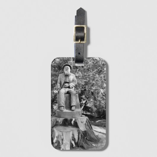 Bewaker van het bos bagagelabel (Voorkant (verticaal))