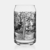 Bewaker van het bos blikvorm glas (Links)