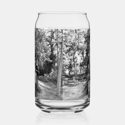 Bewaker van het bos blikvorm glas (Links)