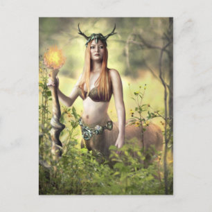 Bewaker van het bos - Briefkaart