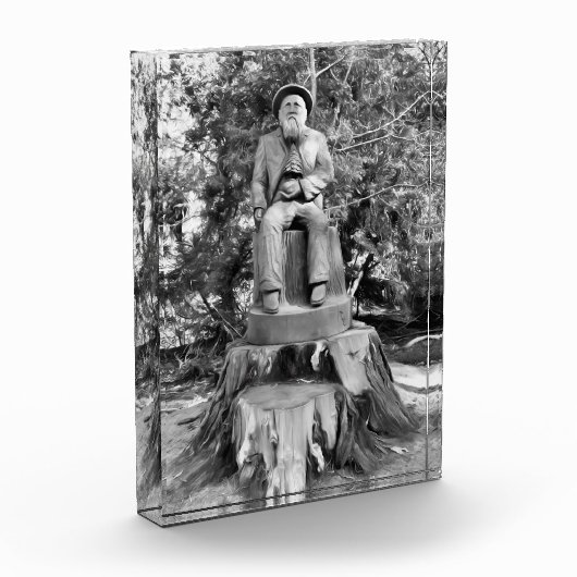 Bewaker van het bos fotoblokken (Links)