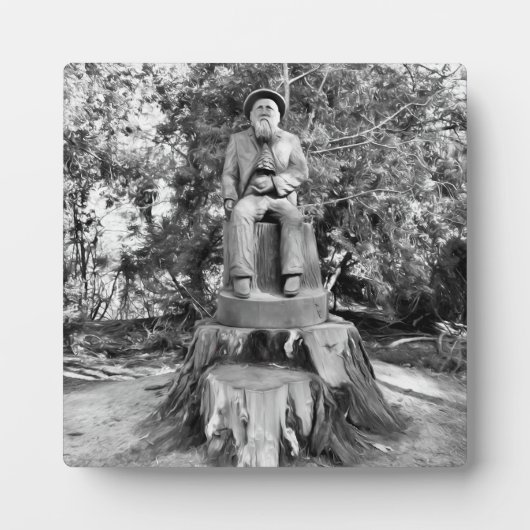 Bewaker van het bos fotoplaat (Voorkant)