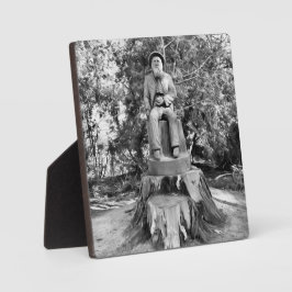 Bewaker van het bos fotoplaat