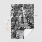 Bewaker van het bos golfhanddoek (Insitu)