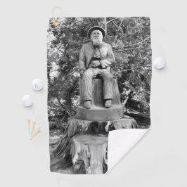 Bewaker van het bos golfhanddoek