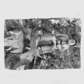 Bewaker van het bos golfhanddoek (Horizontaal)