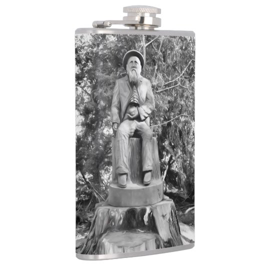 Bewaker van het bos heupfles (Rechts)