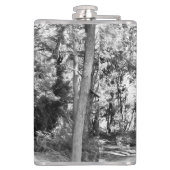 Bewaker van het bos heupfles (Achterkant)