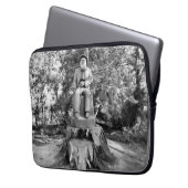 Bewaker van het bos laptop sleeve (Voorkant Links)