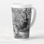 Bewaker van het bos latte mok (Rechterhoek)