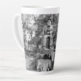 Bewaker van het bos latte mok