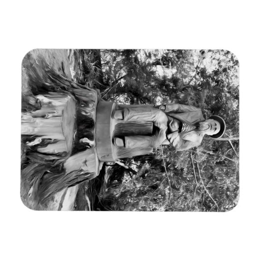 Bewaker van het bos magneet (Horizontaal)