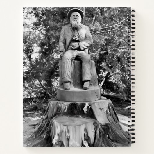 Bewaker van het bos notitieboek (Achterkant)