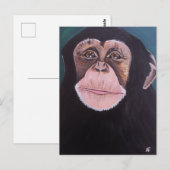 Bewaker van het bos Schilderij van Alfred Fox Briefkaart (Voorkant / Achterkant)