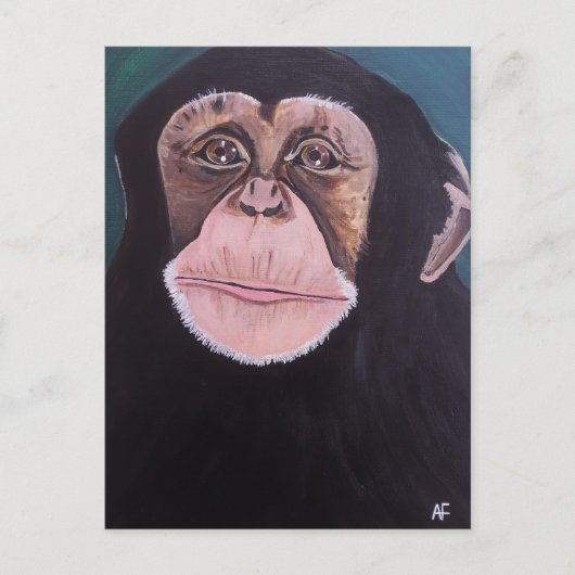 Bewaker van het bos Schilderij van Alfred Fox Briefkaart (Voorkant)