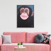 Bewaker van het bos Schilderij van Alfred Fox Canvas Afdruk (Insitu (Woonkamer))