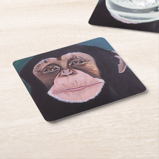 Bewaker van het bos Schilderij van Alfred Fox Kartonnen Onderzetters (Schuin)